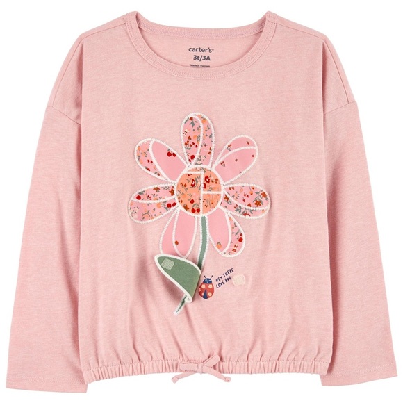 Carter's Other - ❌SOLD❌ Carter’s Toddler Girls Floral Jersey Tee, Size 3T